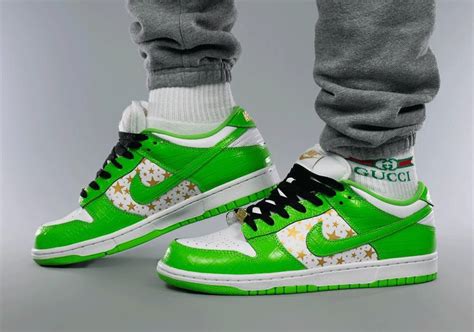 nike grüne sneaker|supreme mean green nike.